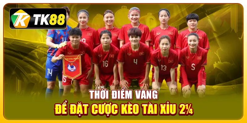 Kèo Tài Xỉu 2,5 Là Gì? Bật Mí Cách Chơi Và Mẹo Luôn Thắng 4 Thời điểm vàng để đặt cược kèo tài xỉu 2½