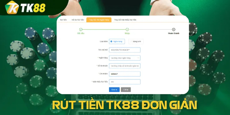 TK88 204 Cách rút tiền tại sân chơi TK88